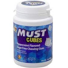 ELITE: Gum Peppermint Cubes Sf, 2 OZ