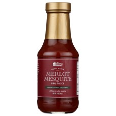THE SONOMA KITCHEN: Sauce Bbq Mesquite Merlot, 10 OZ