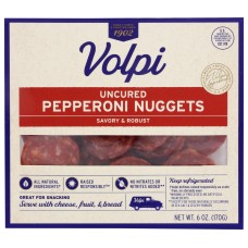 VOLPI: Nuggets Pepperoni Sliced, 6 oz
