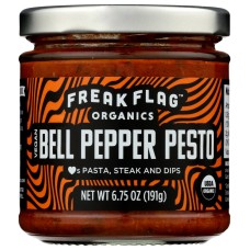FREAK FLAG ORGANICS: Pesto Bell Pepper Org, 6.75 OZ