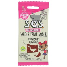 SOS FRUIT SNACKS: Fruit Snacks Strwbrry, 3.5 OZ