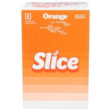 SLICE: Soda Orange 6pk, 72 fo