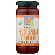 BIONATURAE: Organic Fruit Spread Strawberry, 9 oz
