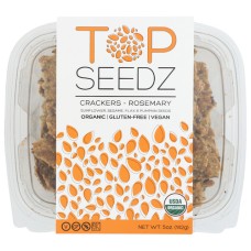 TOP SEEDZ LLC: Crackers Rosemary, 5 OZ