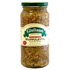 GIULIANO: Muffuletta Olive Salad Mix, 16 oz