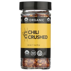BEE SPICES: Chili Crushed Org, 1.1 oz
