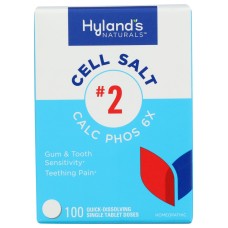 HYLAND: Cell Salt 2 Calc Phos 6X, 100 TB