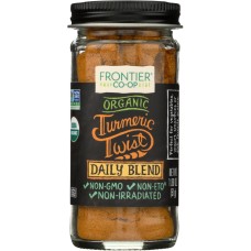FRONTIER HERB: Turmeric Blend Daily Org, 1.8 oz