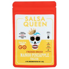 SALSA QUEEN: Salsa Dry Mngo Pineapple, 0.6 OZ