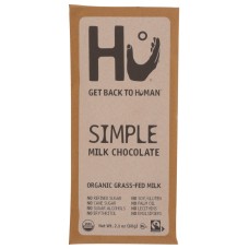 HU: Bar Milk Choc  Simple, 2.1 OZ