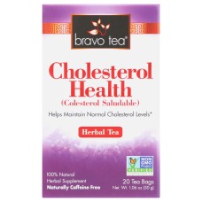 BRAVO TEAS: Tea Chlesterol Health, 20 BG