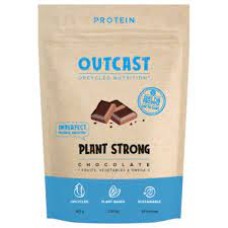 OUTCAST FOODS: Plant Protein Powder Choc, 1.2 LB
