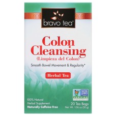 BRAVO TEAS: Tea Colon Cleansing, 20 BG