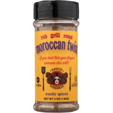 SAUCE GODDESS: Spice Moroccan Twist Shake, 5 oz