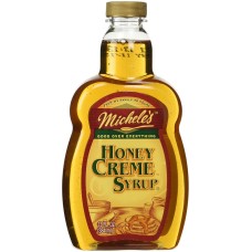 MICHELES: Syrup Honey Creme, 13 oz