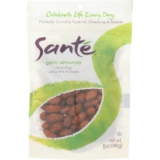 SANTE: Nuts Almonds Garlic Spiced, 5 oz