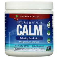 NATURAL VITALITY: Calm Cherry Flavor, 8 oz NATURAL VITALITY: Calm Cherry Flavor, 8 oz