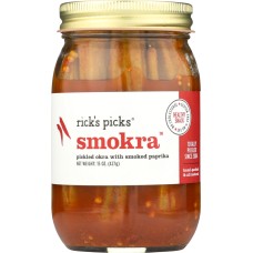 RICKS PICKS: Smokra Pickled Okra, 15 oz