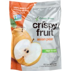 CRISPY GREEN: Crispy 6 Pack Asian Pear, 2.16 oz