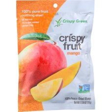 CRISPY GREEN: Crispy Freezed Mango, 0.36 oz