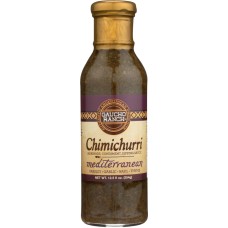 GAUCHO RANCH: Chimichurri Mediterranean Sauce, 12.5 oz