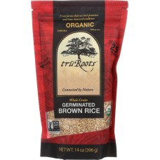 TRUROOTS: Organic Germinated Brown Rice, 14 oz