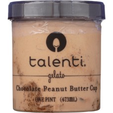 TALENTI: Gelato Chocolate Peanut Butter Cup, 16 oz