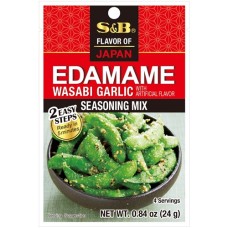 S & B: Seasoning Mx Edamame Wasa, 0.84 OZ