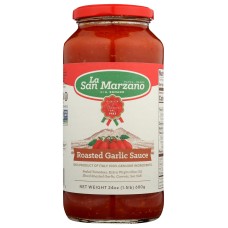 LA SAN MARZANO: Roasted Garlic Sauce, 24 fl oz