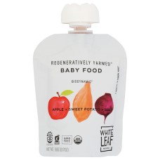 WHITE LEAF PROVISIONS: Baby Food Appl Swtpt Beet, 90 gm