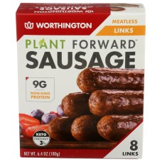 WORTHINGTON: Sausage Links, 6.4 oz