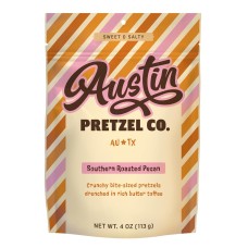 AUSTIN PRETZEL CO: Southern Roasted Pecan Pretzels, 4 oz