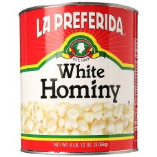 LA PREFERIDA: Bean Hominy, 108 oz