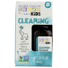 AURA CACIA: Oil Essential Kid Clearin, 0.25 FO