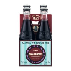 BOYLAN: Black Cherry Soda 4 Pack, 46.4