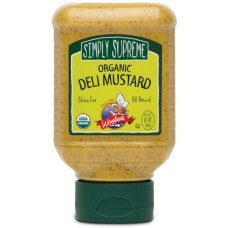 WOEBER: Mustard Smply Suprm Deli Org, 10 oz