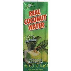REAL COCO: 100% Coconut Water, 1 lt
