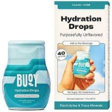 BUOY: Hydration Drop Unflavord, 40 do