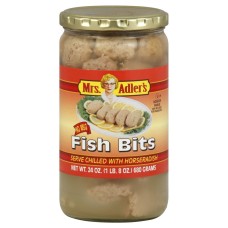 MRS ADLERS: Fish Gefilte Bits, 24 oz