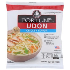 FORTUNE: Chicken Flavor Udon, 7.27 oz