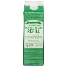 DR. BRONNER'S: Soap Refill Almond Pure, 32 fo