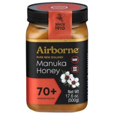 AIRBORNE HONEY: Honey Manuka70 Monoflral, 17.64 oz