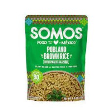 SOMOS: Rice Brown Poblano, 8.8 oz