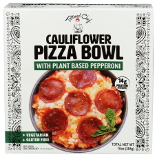 TATTOOED CHEF: Bowl Pizza Cauliflower, 10 oz