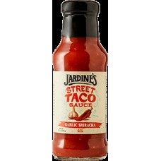 JARDINES: Garlic Sriracha Street Taco Sauce, 10.5 fo