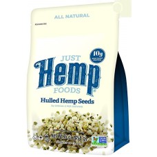 JUST HEMP FOODS: Hulled Hemp Seeds, 16 oz