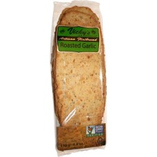 VICKYS: Flatbread Roast Garlic 6 Pack, 4 oz