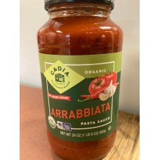 CADIA: Sauce Pasta Arrbiata Org, 24 oz