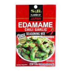 S & B: Seasoning Mx Grlic Edamme, 0.88 OZ