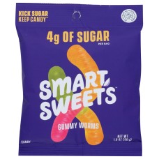 SMARTSWEETS: Gummy Candy Worms, 1.8 OZ